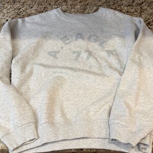 American Eagle Outfitters light grey Sweatshirt